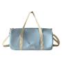 HR636 INS Yoga Exercise Handbag Casual Women's Nylon Fabric Large Bag Simple and Popular Fresh Solid Color Women's Fitness Bag