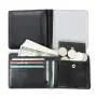 XL296 Best Selling Men's Short Leather Wallet Accept Customized Logo Genuine Leather Soft Comfortable Triple Folding Billfold