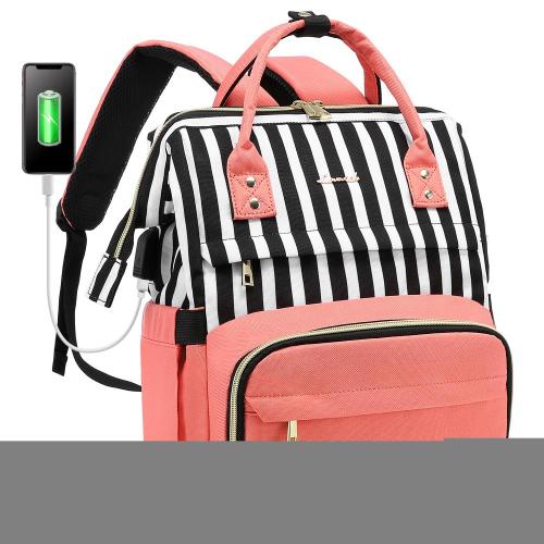 LOVEVOOK 2021 wholesale travel backpacks 14 15.6 17 inch usb charging port notebook women bags travel school laptop backpack