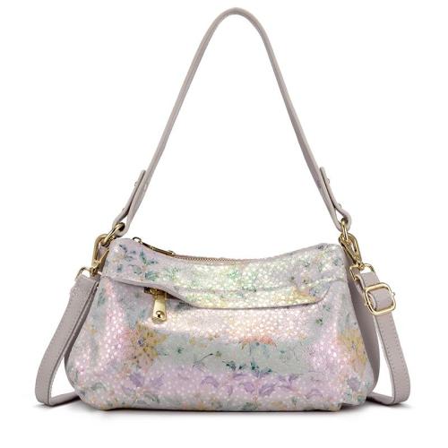REALER Genuine Real Leather Women's Shoulder Hand Bags Snake Pattern Hobos Bag Fashion Ladies Crossbody Purses Women Handbags