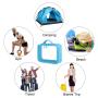 Women Beauty Cosmetic Pouch Custom Hanging Travel Toiletry Bag Clear PVC Toiletry Organizer Bags