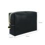 2024 makeup plastic cosmetic beauty bag cosmetic storage bags travel organizer makeup black bag