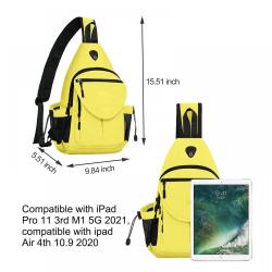 Cheap New design high quality men chest bag Canvas mens crossbody bag