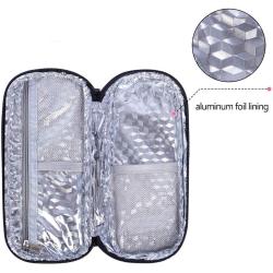 2024 newest waterproof Medical Travel cooler insulin pen case Bag pouch with Ice Pack Keeps diabetics medication Cool Insulated
