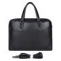 High Quality Genuine Leather Handbag Shoulder Bag 14 Inches Business Laptop Bag Mens Leather Briefcases