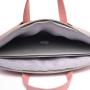 Waterproof Laptop Bag PU Matte Laptop Bag Plush Shockproof One Shoulder Laptop Bag 14/15.6-Inch Briefcase
