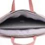 Waterproof Laptop Bag PU Matte Laptop Bag Plush Shockproof One Shoulder Laptop Bag 14/15.6-Inch Briefcase