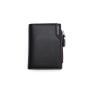 2024 New High Quality Vintage Coin Purse Zipper PU Leather Short Men Wallet Card Holder Wallets Men's Purse