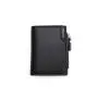 2024 New High Quality Vintage Coin Purse Zipper PU Leather Short Men Wallet Card Holder Wallets Men's Purse