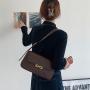 Custom logo Factory wholesale PU leather women's hand bags ladies shoulder bag metal decoration fashion simple women's handbags