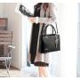 ZR721 Woman Bag Handbag Lady PU Fashion Female Zipper Portable Big Shoulder Bag Girl Versatile Crossbody Tote Bag Shopping Party