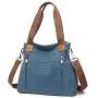 KBW434 Fashion Women Canvas Bag New Retro Casual Shoulder Crossbody Tote Bag Large Capacity Travel Bag For Lady
