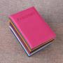 OEM678 Custom Logo PU Leather Passport Cover Cheap Travel Wallet with Card Case Ticket Slot Vintage Men's Bifold Passport Holder