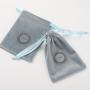 Custom Logo Printed Gift Velvet Pouch for Jewelry Packing  Luxury Drawstring Velvet Dust Bag