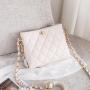Bags for women 2024 new fashion casual simple chain small square shoulder crossbody bags ladies messenger bag