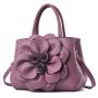 2024 Newest wholesale Pu leather shoulder bags large capacity ladies flower fashion trends crossbody bags women handbags
