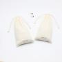 Eco Friendly Natural Cotton Pouch Cloth Packaging Drawstring Gift Organic Muslin Cotton Shopping Dust Bag With Cotton String