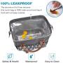 Custom Logo Large Collapsible Lunchbox Bag Soft Beach Beer Cans Drink Bottle Reusable Tote Insulation Cooler Bag