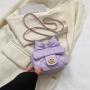 Textured small bag, new style, fashionable and foreign-style chain crossbody bag, spring and summer minority mini clutch bag