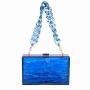 crack Evening Bags for Women Popular Acrylic Women's Small Square Bag Summer Candy Color Transparent Clutch Box