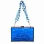crack Evening Bags for Women Popular Acrylic Women's Small Square Bag Summer Candy Color Transparent Clutch Box