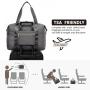 LOVEVOOK Wholesale 2pcs Weekender handBag with Toiletry Pouch Overnight Bag Travel accessories Tote Bag Gym Duffel Bag 2023