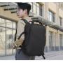 ZF062 Waterproof Oxford Cloth Shoulder Bag Male Expandable Large Capacity Business Travel Backpack 16 Inch Laptop Bag USB Port