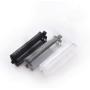 Transparent Mesh Clear Polyester Stationery Bag Wholesale Logo Printed Zipper Ducoment File Pencil Bag