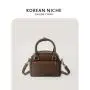 PU Material Soft Zipper Handbag Shoulder Shopping Tote Bag With Design Shopping Bags Women Shoulder