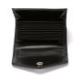 ZHF016 Anti-magnetic RFID Wallet Creative Buckle Wallet PU Leather Lychee Pattern Accordion Type Card Case