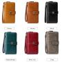 KBW008 2023 New Anti-theft Brush Retro Women Wallet Card Bag High Quality RFID Long Handheld Women Wallet