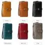 KBW008 2023 New Anti-theft Brush Retro Women Wallet Card Bag High Quality RFID Long Handheld Women Wallet