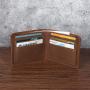 Wallet Manufacturer Crazy Horse Leather Wallets For Men Card Slots Holder Cash Clip bifold slim light Wallets For man wholesale