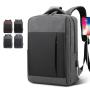 KBW604 New Hot Sale USB Interface Nylon High Quality Shoulder Computer Bag Business Commuting Travel Schoolbag Bag