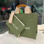 2024 Wholesale Customized Design Shoulder Shopping Canvas Tote Bag Large Capacity High Quality Canvas Tote Bag