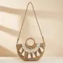 ZWY328 Summer Beach Vacation Ladies Straw Bag Tassel New Circle Handbag Woven Bag Wholesale Eco-friendly Shoulder Crossbody Bag