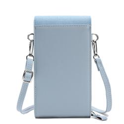 KBW098 New Wholesale Solid Colour Simple Ladies Mobile Phone Bag High Quality PU Shoulder Crossbody Women Bag