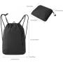 Gelory Wholesale Custom Logo Large Capacity Backpack Promotion Sport Polyester Drawstring Bag