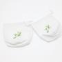 Square Bottom Cotton Drawstring Cotton Gift Candle Packaging Pouch Organic Cotton Muslin Dust Cosmetic Travel Makeup Bag