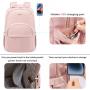 LOVEVOOK 2022 Carry on Travel Backpack Purse with Laptop Compartment College Bookbag 15.6 17 inch Laptop Backpack for Women Men