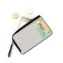 HF027 2023 New Zip Men's Card Bag Creative Coin Purse Short Money Clip Multifunctional Card Bag Card Holder