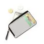 HF027 2023 New Zip Men's Card Bag Creative Coin Purse Short Money Clip Multifunctional Card Bag Card Holder
