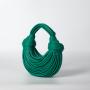 2024 New Fashion Luxury Designer Handbags Woven Noodle Crossbody Bag Rope Knotted Pulled Clutch Bag Women Rainbow Mini Hand Bag