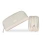 Factory wholesale canvas travel toiletry bag women zipper cosmetic bag canvas makeup bag