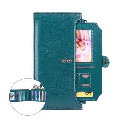 2024 Fashionable Card Holder Anti-theft PU Card Holder Credit Card Storage Bag Leather Wallet
