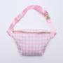 Manufacturer Wholesale Custom Printed Design Fashion Pink Fanny Pack Adjustable Strap Gym Sports Waterproof Nylon Waist Bags