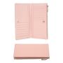 2024 Genuine Leather Plain Wallets Credit Card Holder Luxury Pu Women's Bifold Wallet Rfid