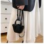 2023 new Korean PU leather shoulder bag cute smart tote bag leather handbags for women luxury summer fashion
