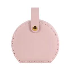 ZX047 New Style Women And Girl PU Leather Jewelry Organizer Display Travel Jewelry Case Boxes Ring Necklace Jewelry Holder