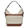2023 Hot Sale Custom Logo Nice Style Pu Handbag Fashionable Canvas Bucket Bags For Women